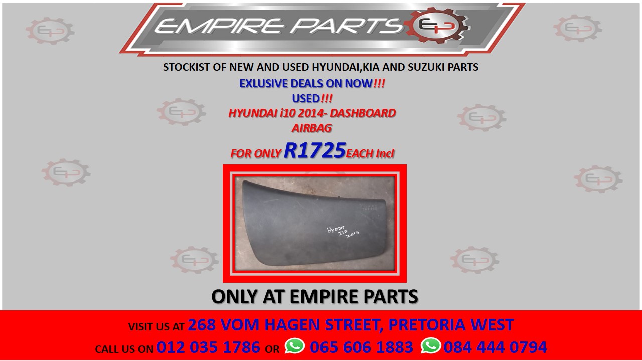 HYUNDAI i10 2014- DASHBOARD AIRBAG FOR SALE - Private Seller HYUNDAI i10 2014- DASHBOARD AIRBAG FOR SALE - Private Seller