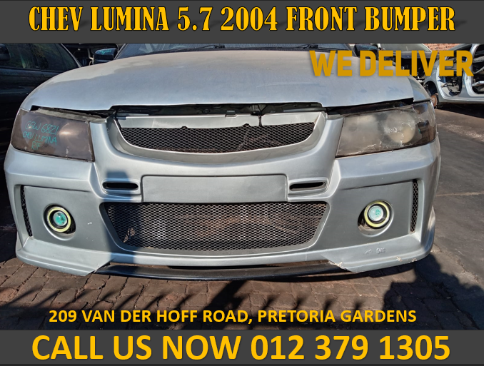 CHEV LUMINA 5.7 2004 FRONT BUMPER – USED FOR SALE - Private Seller CHEV LUMINA 5.7 2004 FRONT BUMPER – USED FOR SALE - Private Seller