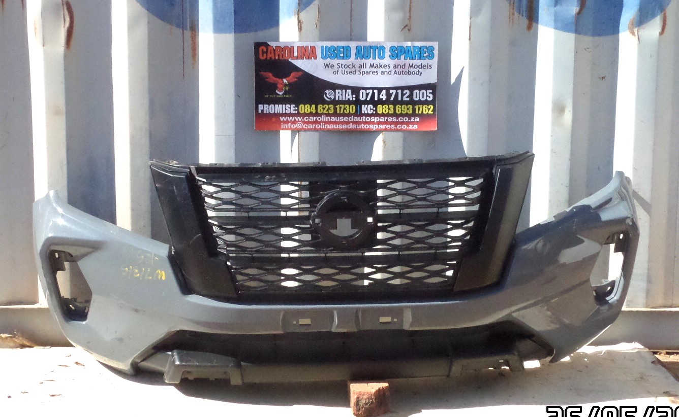 Nissan Navara front bumper with radiator grill (2020) no badge - Private Seller Nissan Navara front bumper with radiator grill (2020) no badge - Private Seller