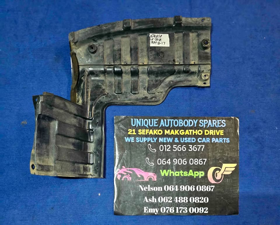 Kia Rio Left Front Bumper Splash Tray - Private Seller Kia Rio Left Front Bumper Splash Tray - Private Seller