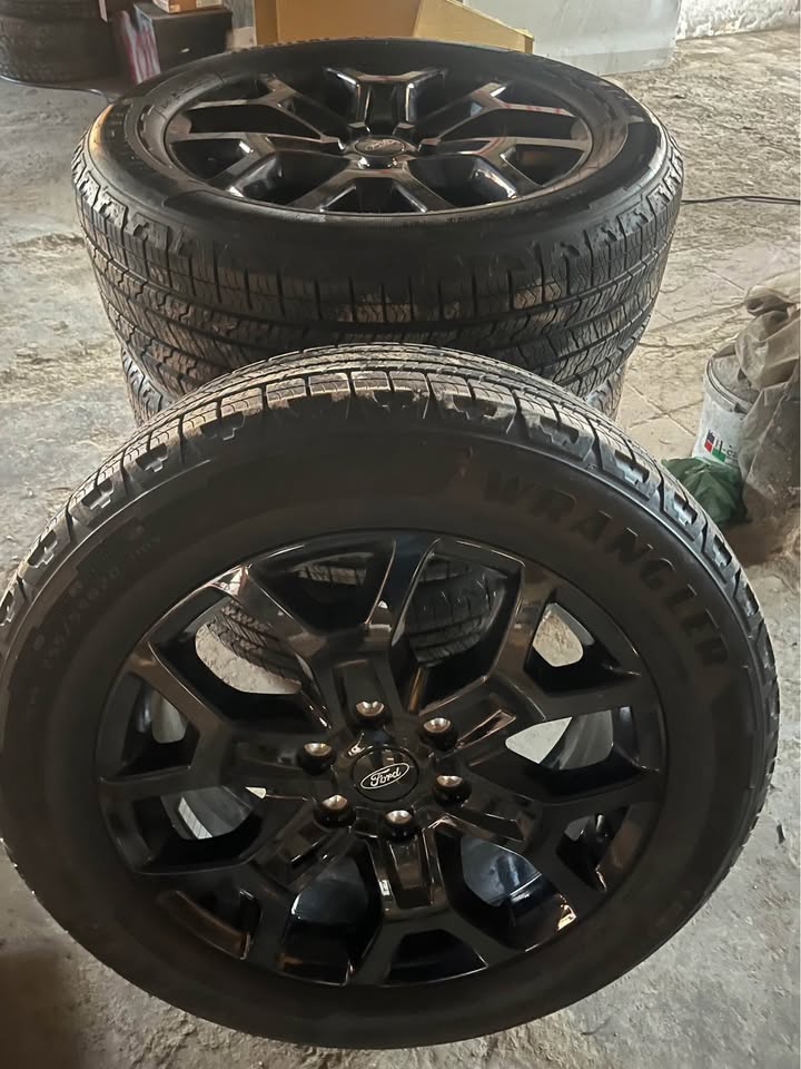 Ford Ranger Everest 20” Mag Rims (With Used Tyres) - Private Seller Ford Ranger Everest 20” Mag Rims (With Used Tyres) - Private Seller