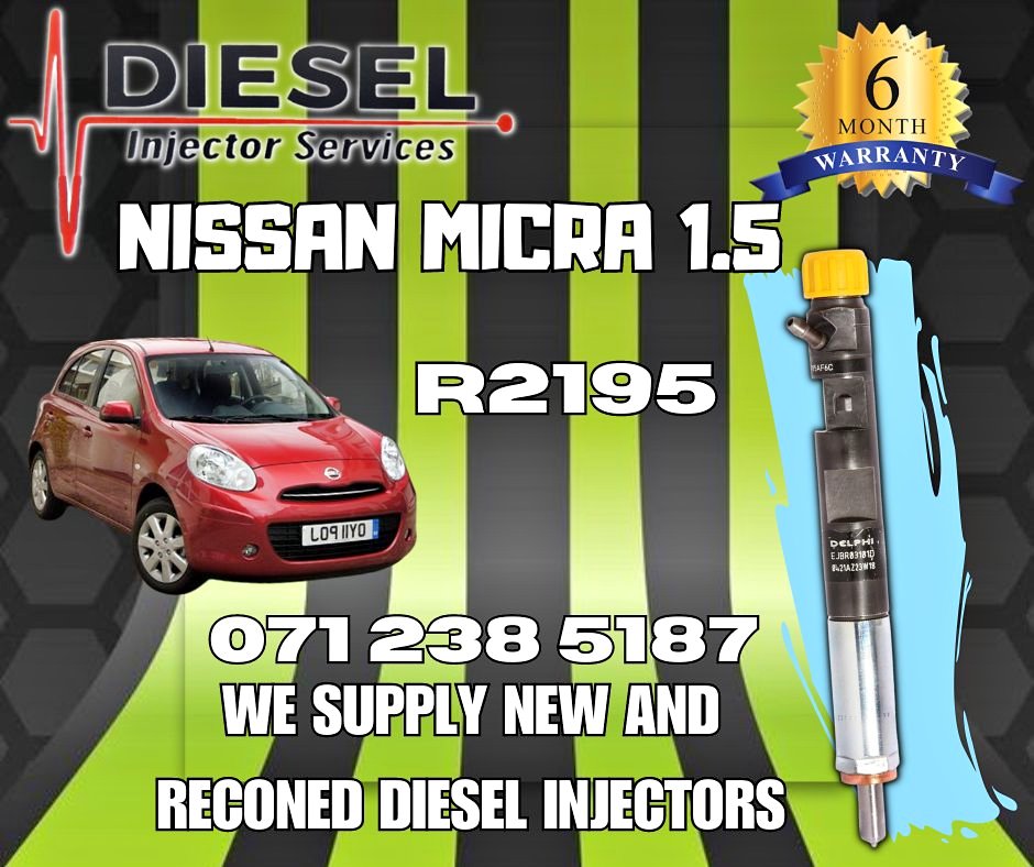 NISSAN MICRA 1.5 DIESEL INJECTORS FOR SALE OR RECON - Private Seller NISSAN MICRA 1.5 DIESEL INJECTORS FOR SALE OR RECON - Private Seller
