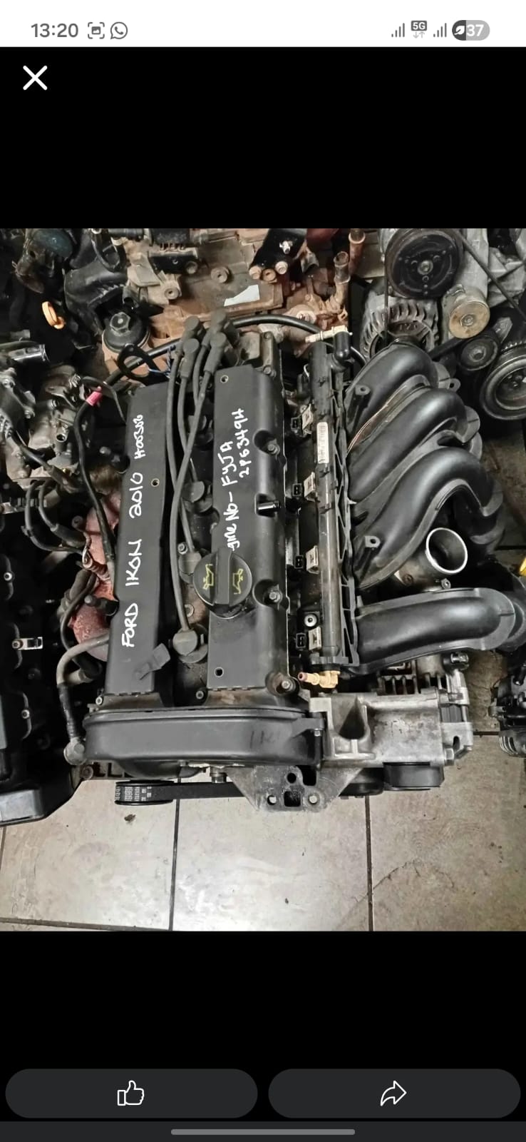 Ford FYJA 1.6 DURRATEC ENGINES - Private Seller Ford FYJA 1.6 DURRATEC ENGINES - Private Seller
