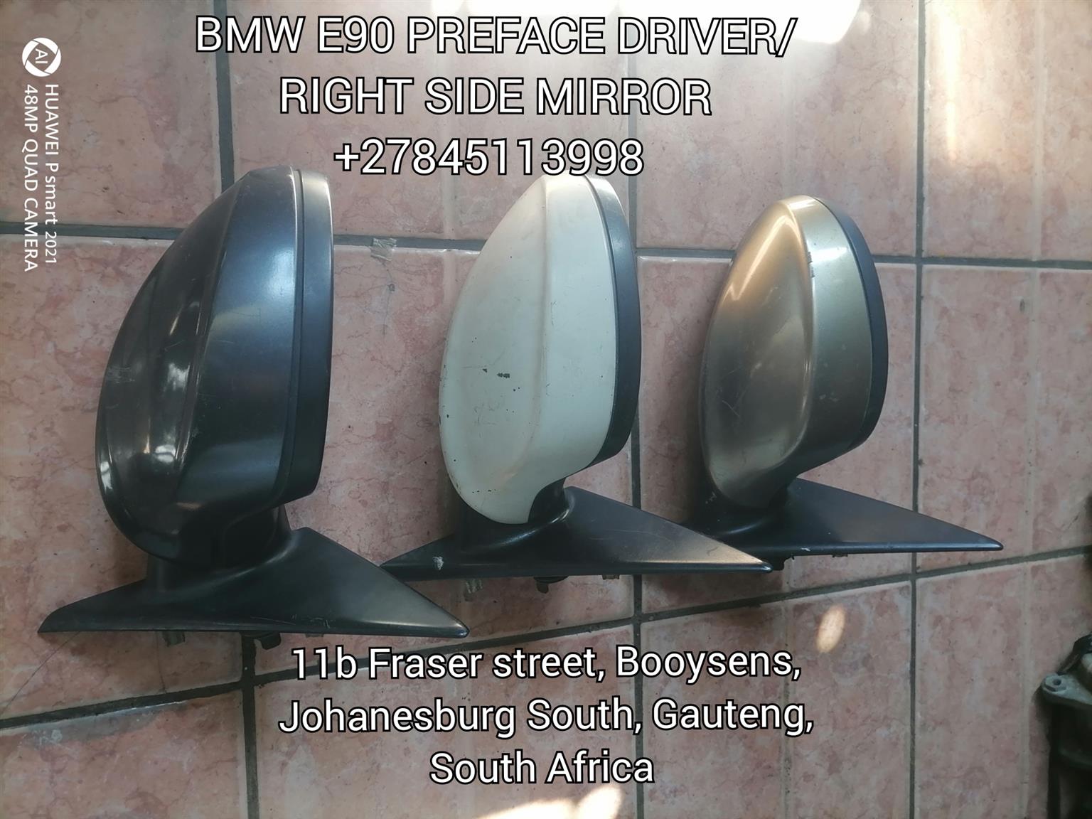 BMW E90 PREFACE DRIVER SIDE MIRRORS