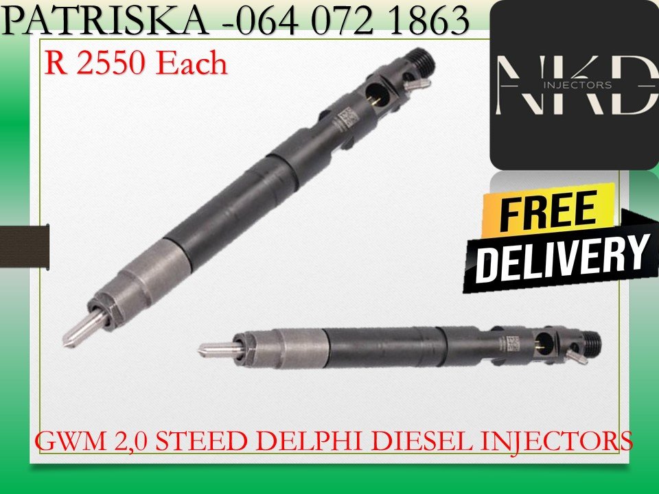 GWM 2,0 STEED DIESEL INJECTORS FOR SALE OR TO RECON - Private Seller GWM 2,0 STEED DIESEL INJECTORS FOR SALE OR TO RECON - Private Seller