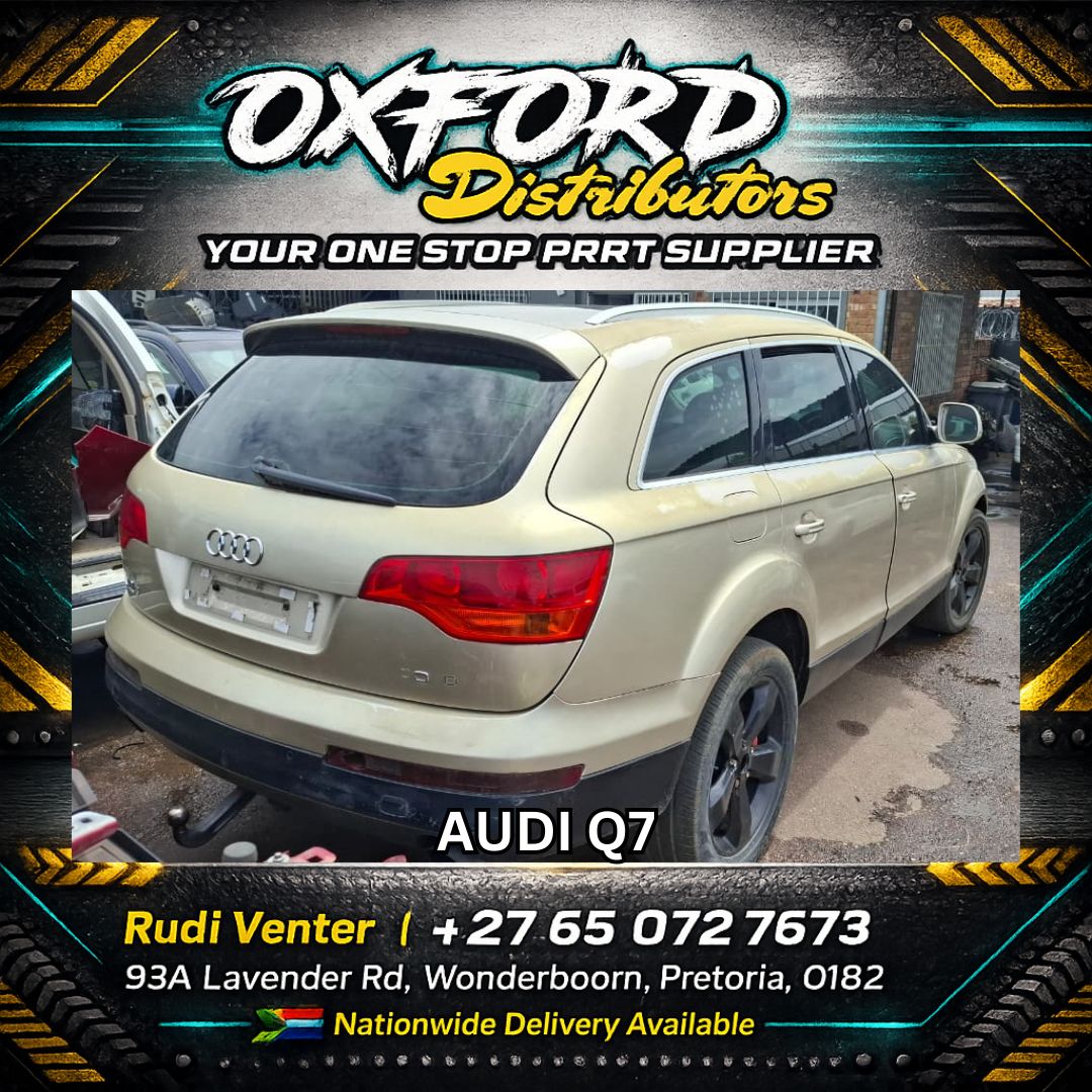 Audi Q7 Used Parts Available Pretoria - Private Seller Audi Q7 Used Parts Available Pretoria - Private Seller