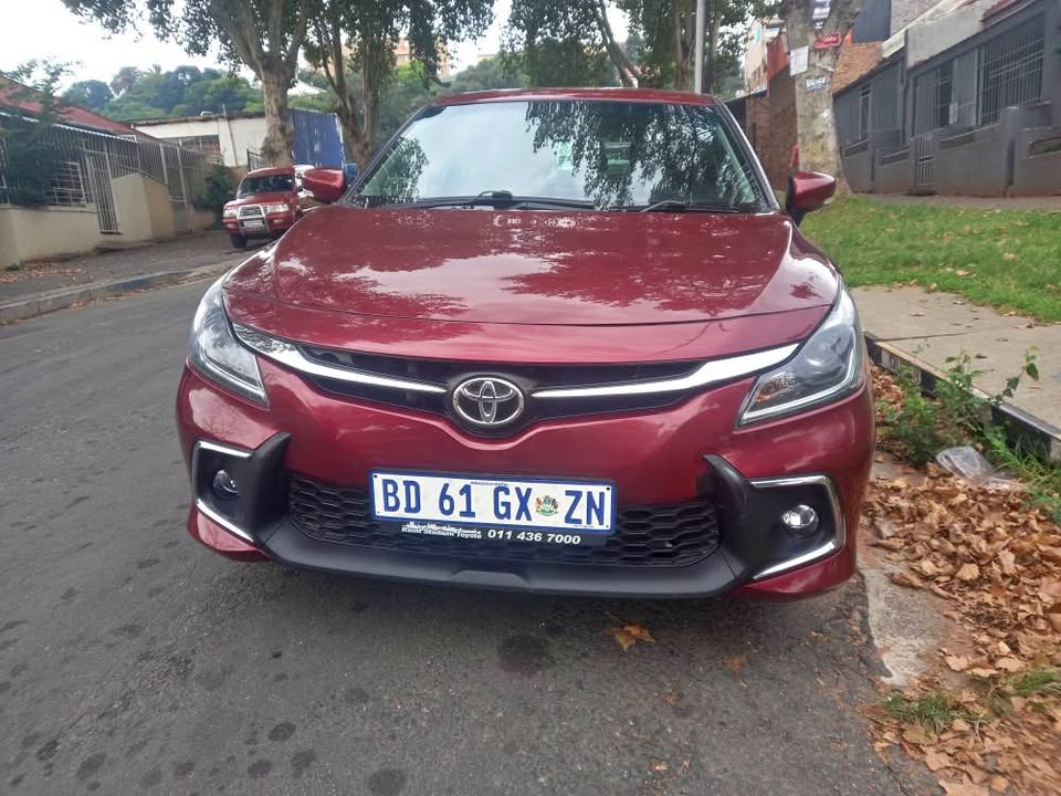 2023 Toyota Starlet  Engine Capacity 1.5 Petrol Manual  Maroon Color Mileage 96000km