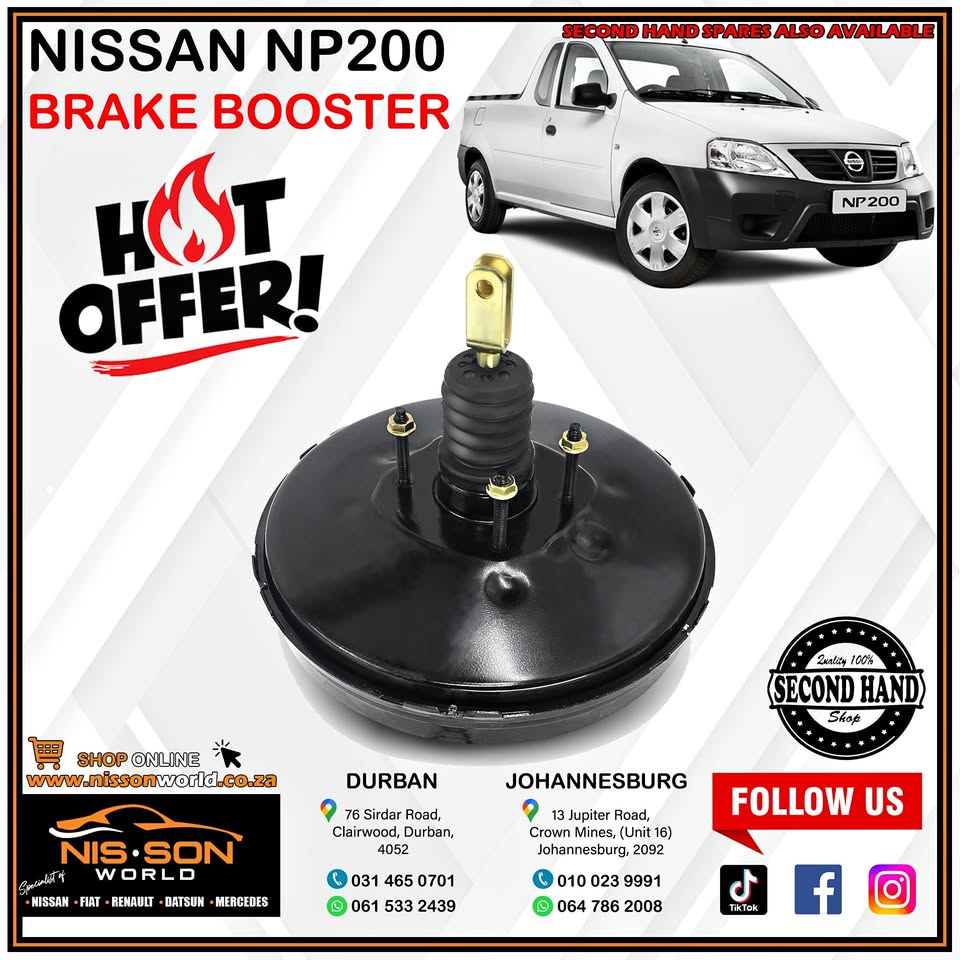 NISSAN NP200 BRAKE BOOSTER - Private Seller