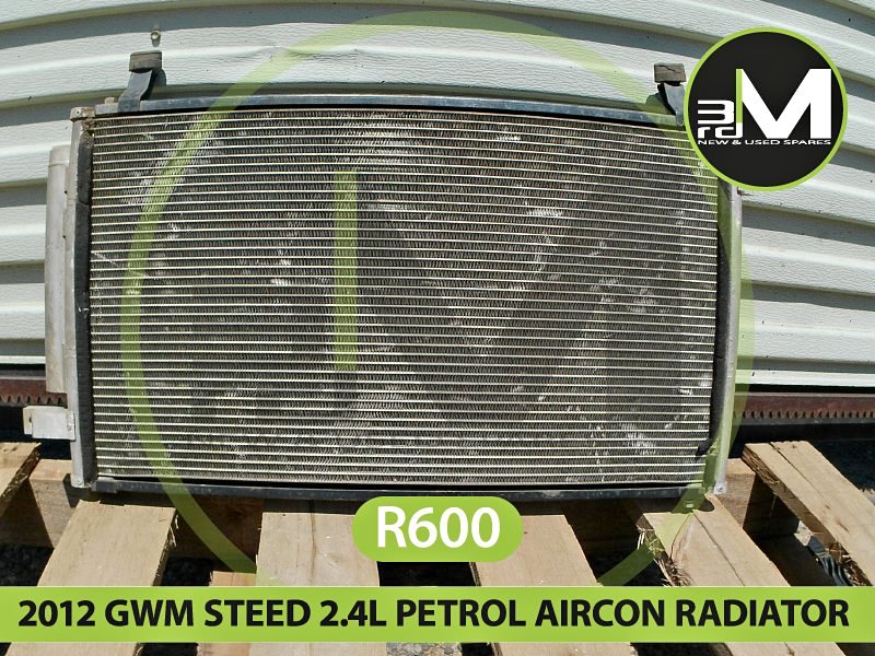 2012 GWM STEED 2.4L PETROL AIRCON RADIATOR MV0533 - Private Seller 2012 GWM STEED 2.4L PETROL AIRCON RADIATOR MV0533 - Private Seller