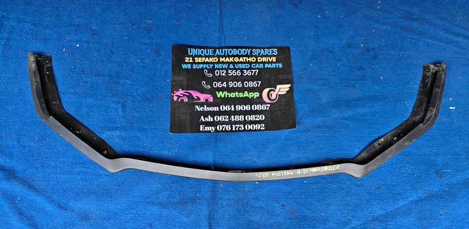 Ford Mustang 2018 + Front Bumper Spoiler Ford Mustang 2018 + Front Bumper Spoiler