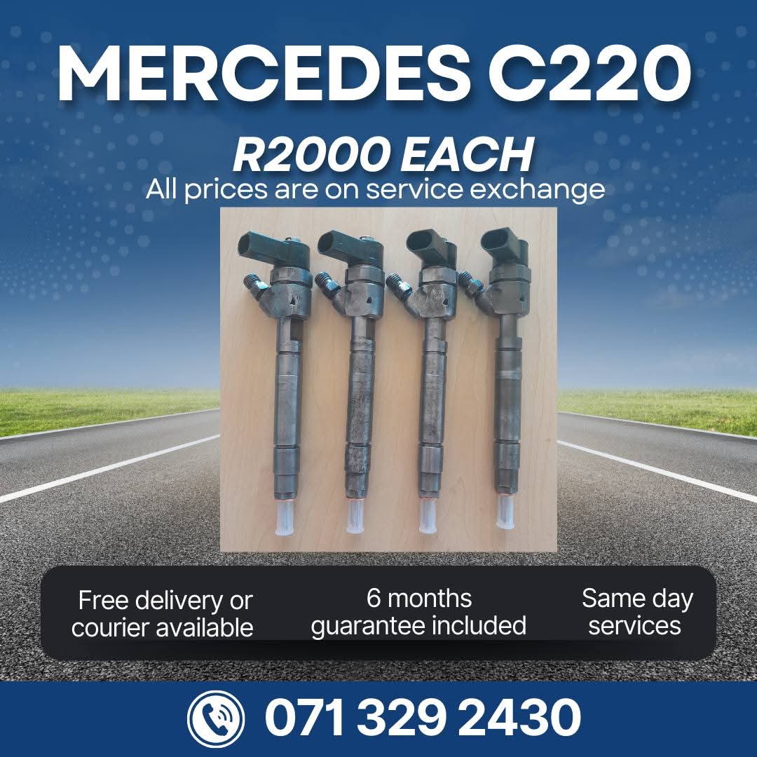 MERCEDES BENZ C220 DIESEL INJECTORS FOR SALE WITH WARRANTY - Private Seller MERCEDES BENZ C220 DIESEL INJECTORS FOR SALE WITH WARRANTY - Private Seller