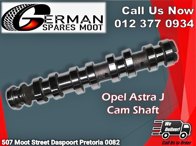 Opel Astra J new exhaust cam shaft and spare parts for sale Opel Astra J new exhaust cam shaft and spare parts for sale