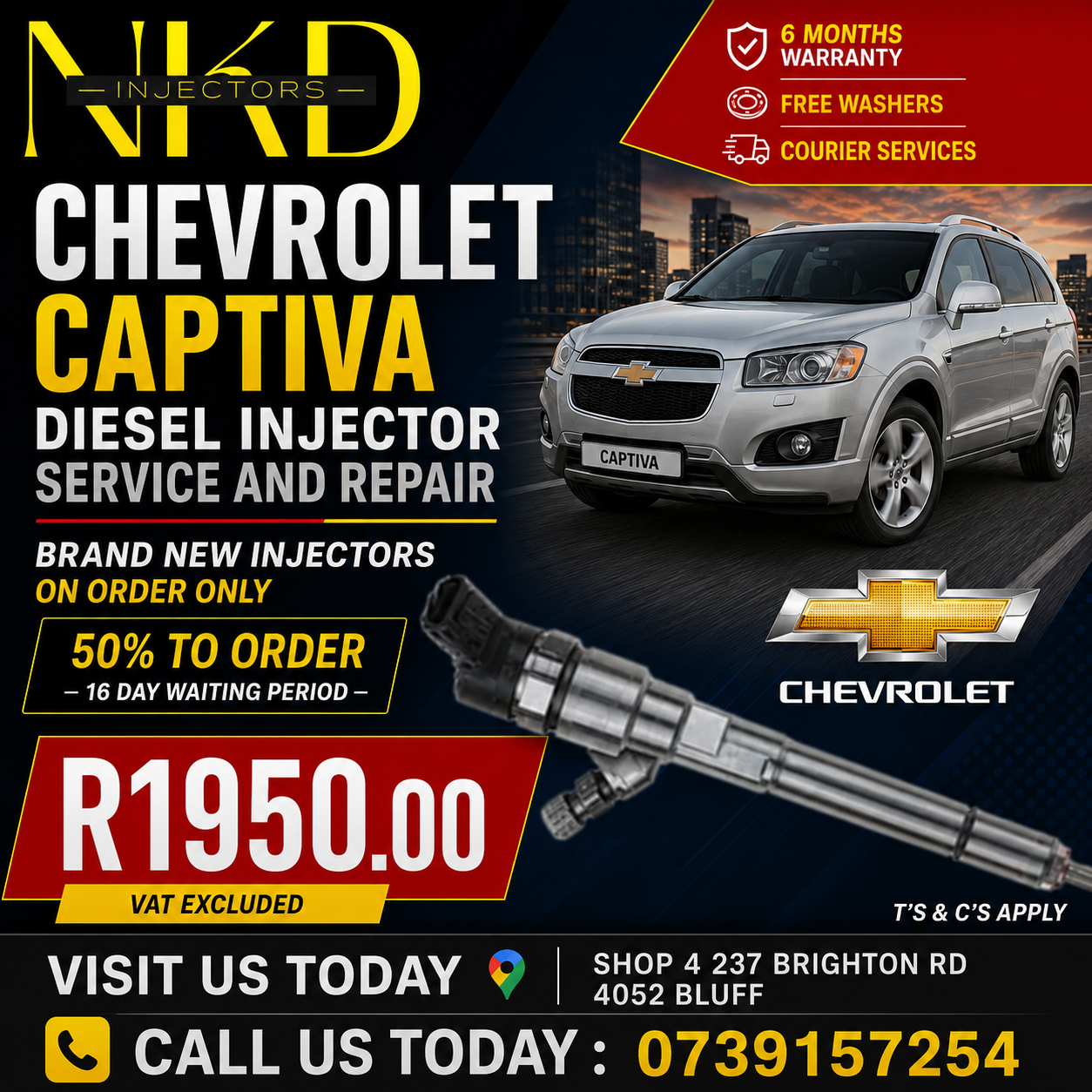 Repairs_Chevrolet_Captiva_Bosch_Injectors - Private Seller Repairs_Chevrolet_Captiva_Bosch_Injectors - Private Seller