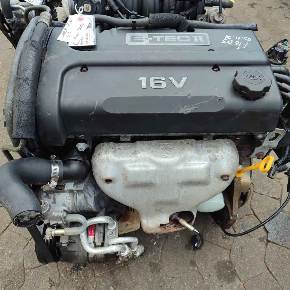 Chev Aveo 1.6L F16D3 imported engine for sale - Private Seller Chev Aveo 1.6L F16D3 imported engine for sale - Private Seller
