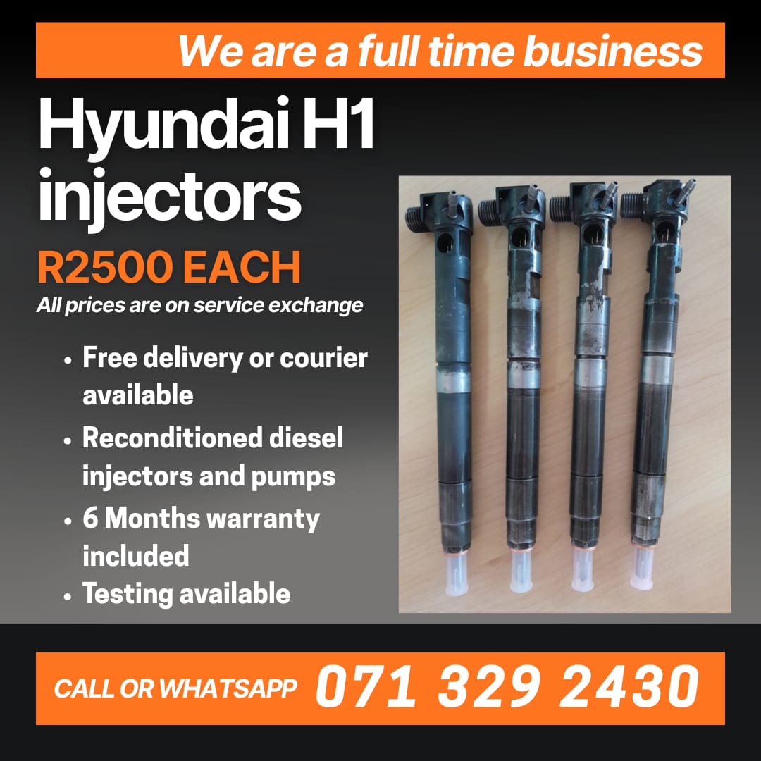 HYUNDAI H1 INJECTORS FOR SALE WITH WARRANTY - Private Seller HYUNDAI H1 INJECTORS FOR SALE WITH WARRANTY - Private Seller