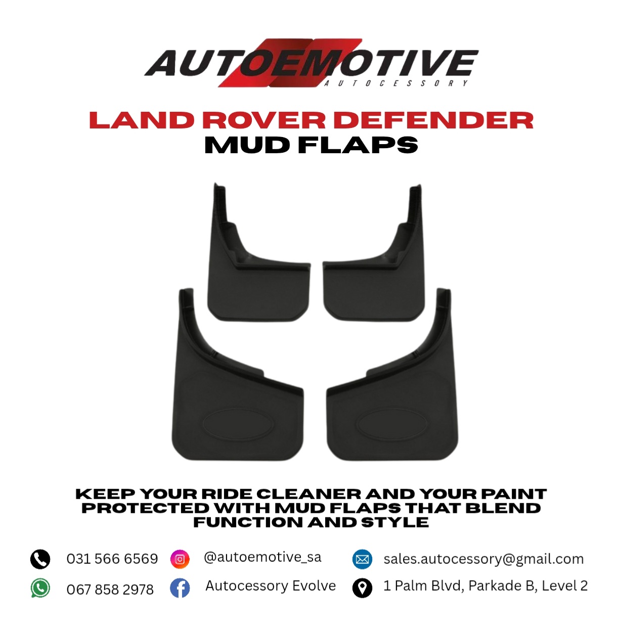 Land Rover Defender Mud Flaps - Private Seller