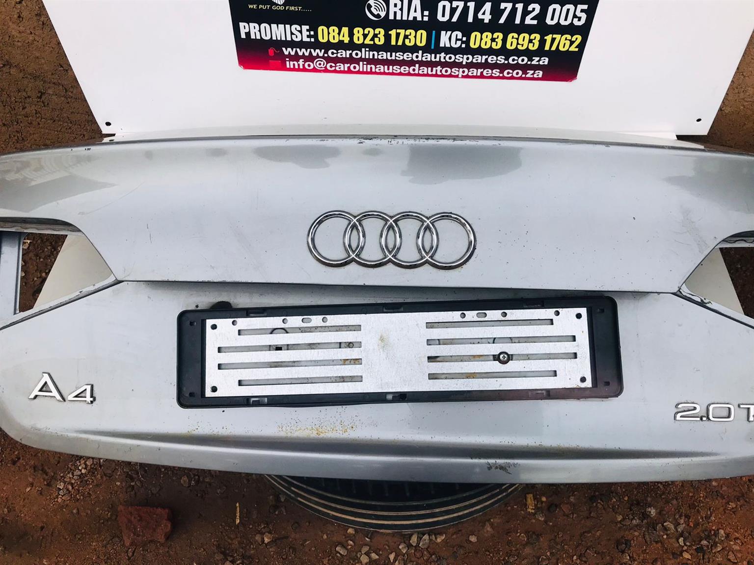 Audi A4-B9 bootlid - Private Seller Audi A4-B9 bootlid - Private Seller