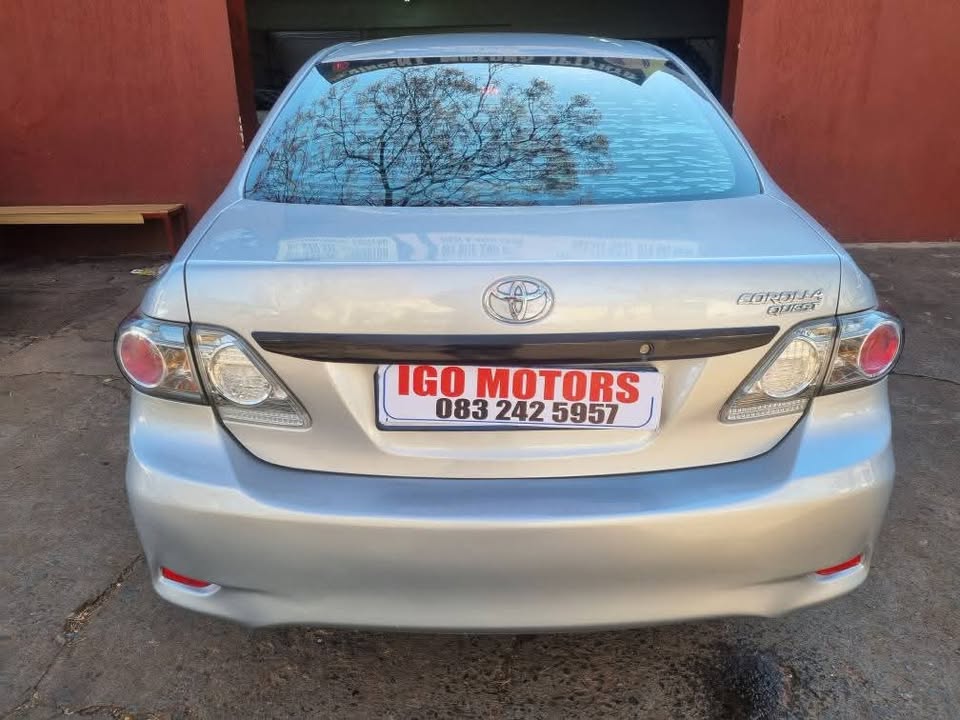 2014 Toyota Corolla quest 1.6Manual 85,000KM R117000 Mechanically Perfect with Clothes Seat interior