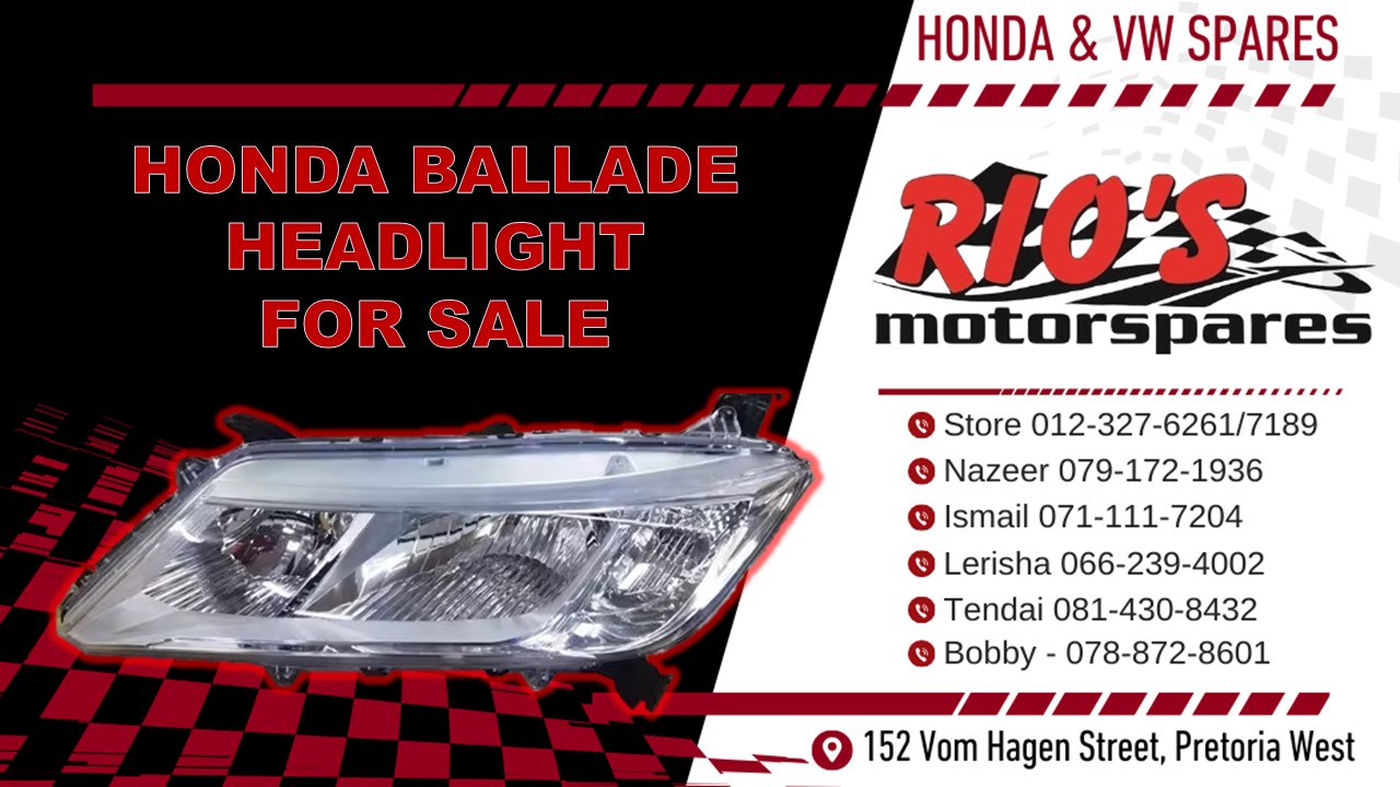 HONDA BALLADE HEADLIGHT FOR SALE - Private Seller HONDA BALLADE HEADLIGHT FOR SALE - Private Seller