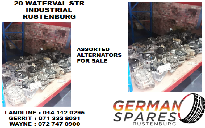Assorted alternators for sale - Private Seller Assorted alternators for sale - Private Seller