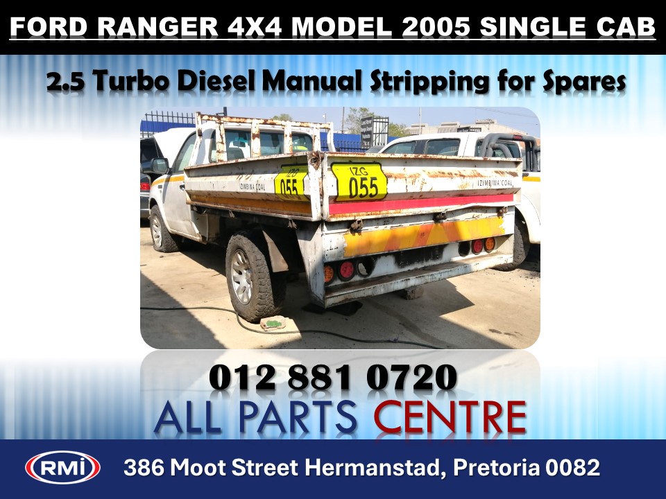 Ford Ranger 4X4 stripping for spares