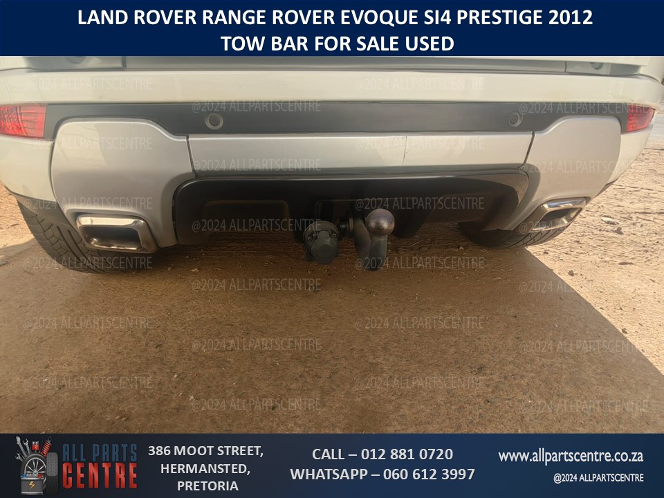 Evoque Si4 towbar for sale