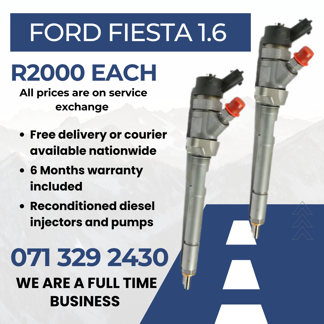 FORD FIESTA 1.6 INJECTORS FOR SALE WITH WARRANTY - Private Seller FORD FIESTA 1.6 INJECTORS FOR SALE WITH WARRANTY - Private Seller