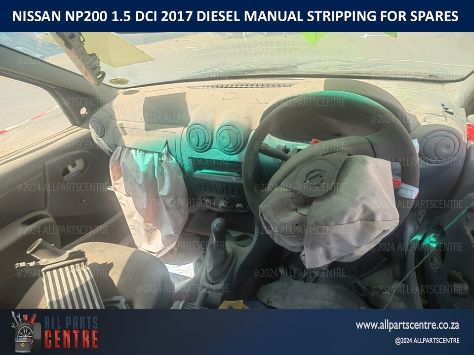 2017 Nissan Np200 1.5 DCI diesel manual stripping for spares