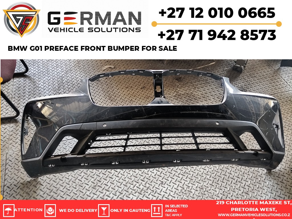 BMW g01 pre-facelift front bumper used – excellent value option - Private Seller