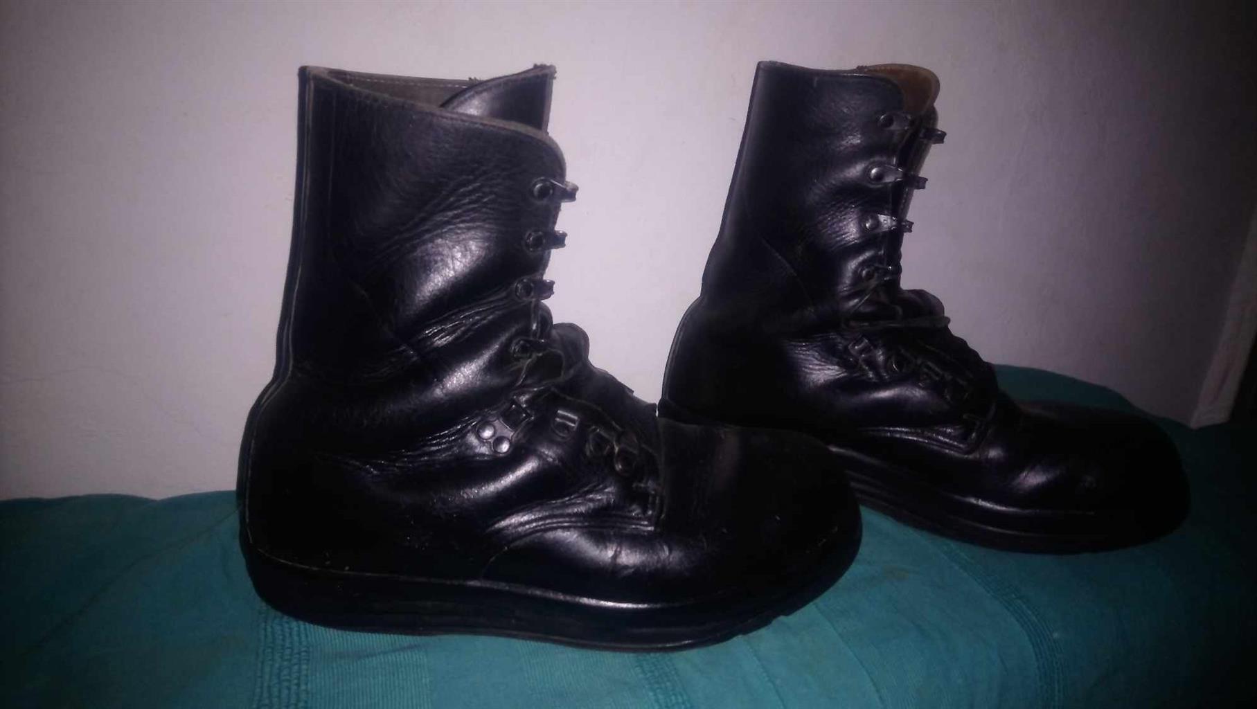 Army Boots Minerva Authentic Swiss made