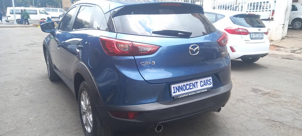 USED 2021 MAZDA CX-3, 2.0 SKYACTIVE PETROL, AUTOMATIC, SKY-BLUE COLOUR