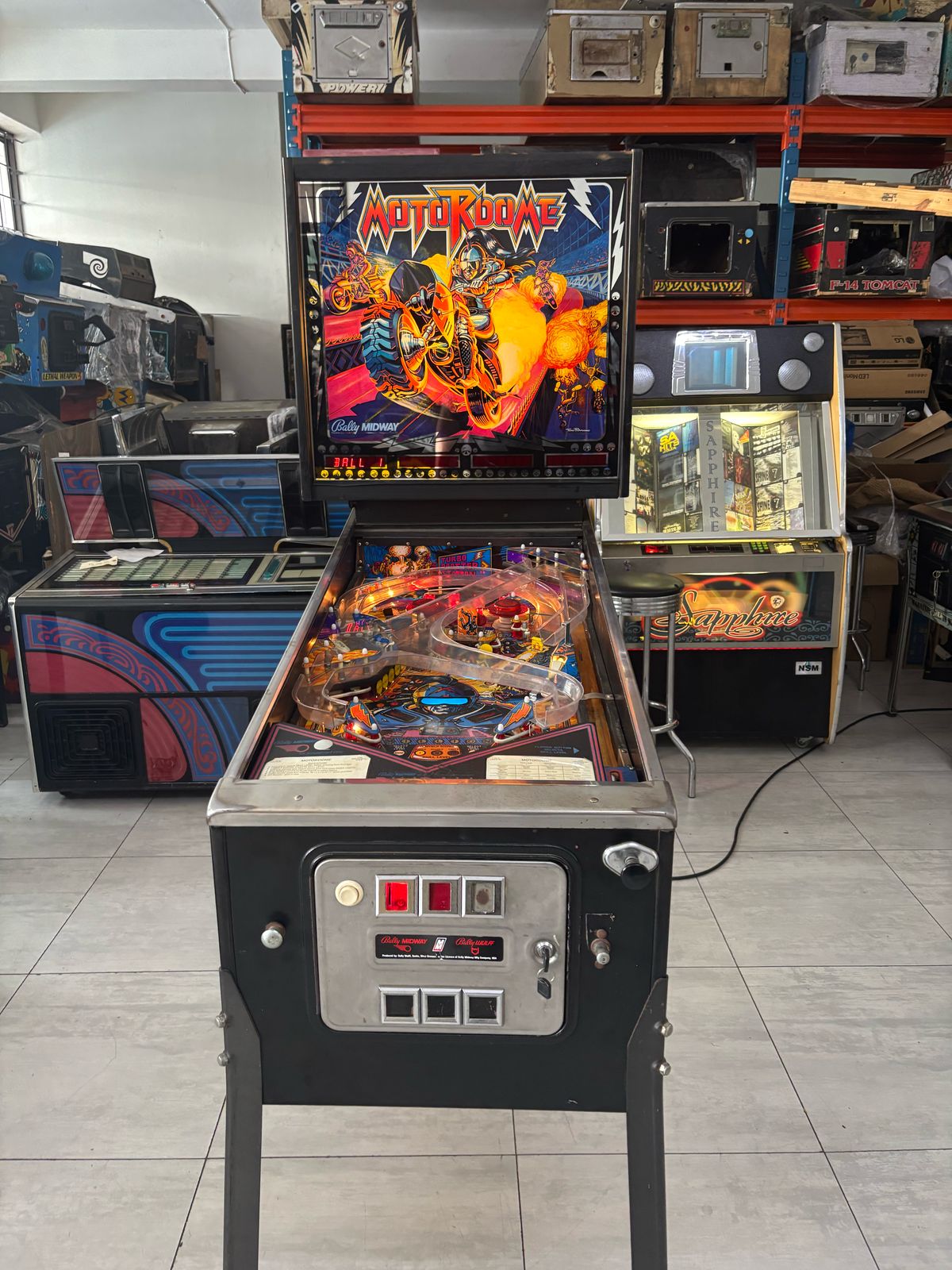 Motordome Bally Pinball Machine for Sale Motordome Bally Pinball Machine for Sale
