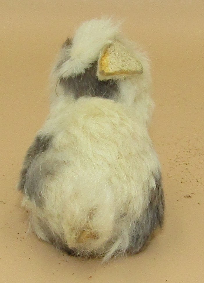 Handmade Toy Rabbit - wood & pelt