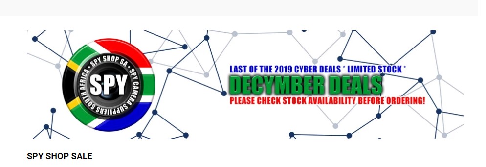 Cyber December 2019 - Rotating Spy Camera Lamp 