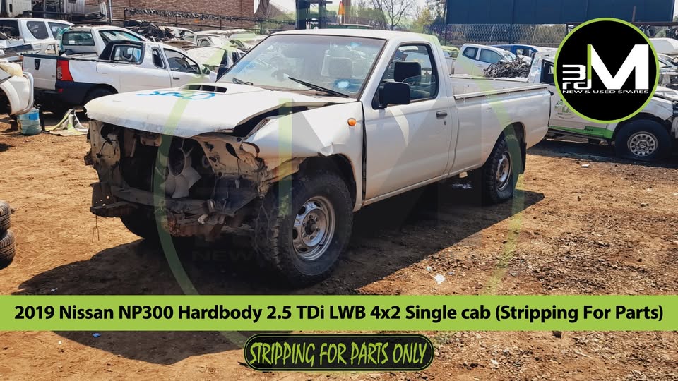 2019 NISSAN NP300 HARDBODY 2.5 TDi LWB 4x2 SINGLE CAB (STRIPPING FOR PARTS)