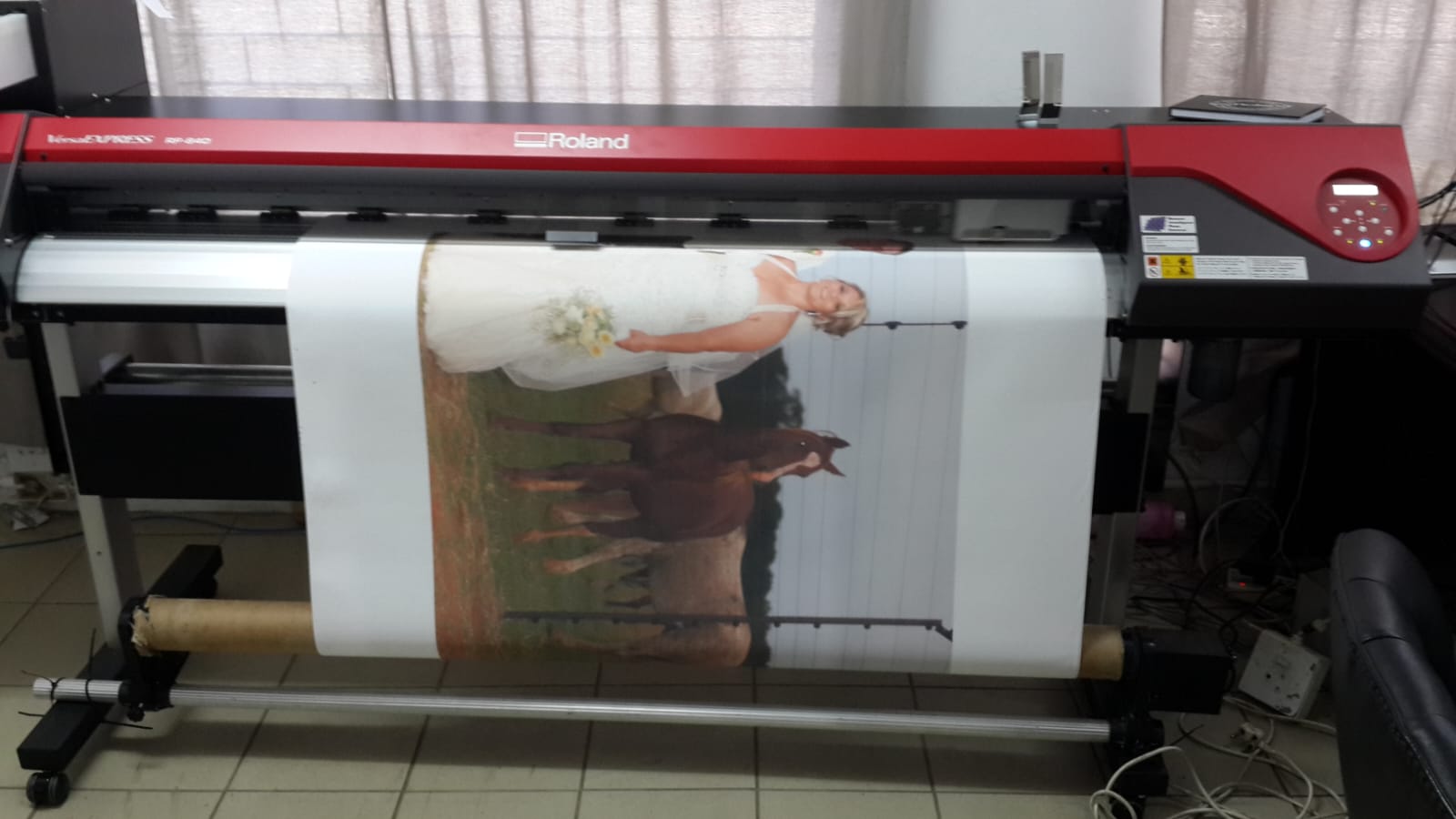 Oldest Roland Printer rf 640 - 1.6m Roland printer(New Head year old)Full set ink | Junk Mail ...