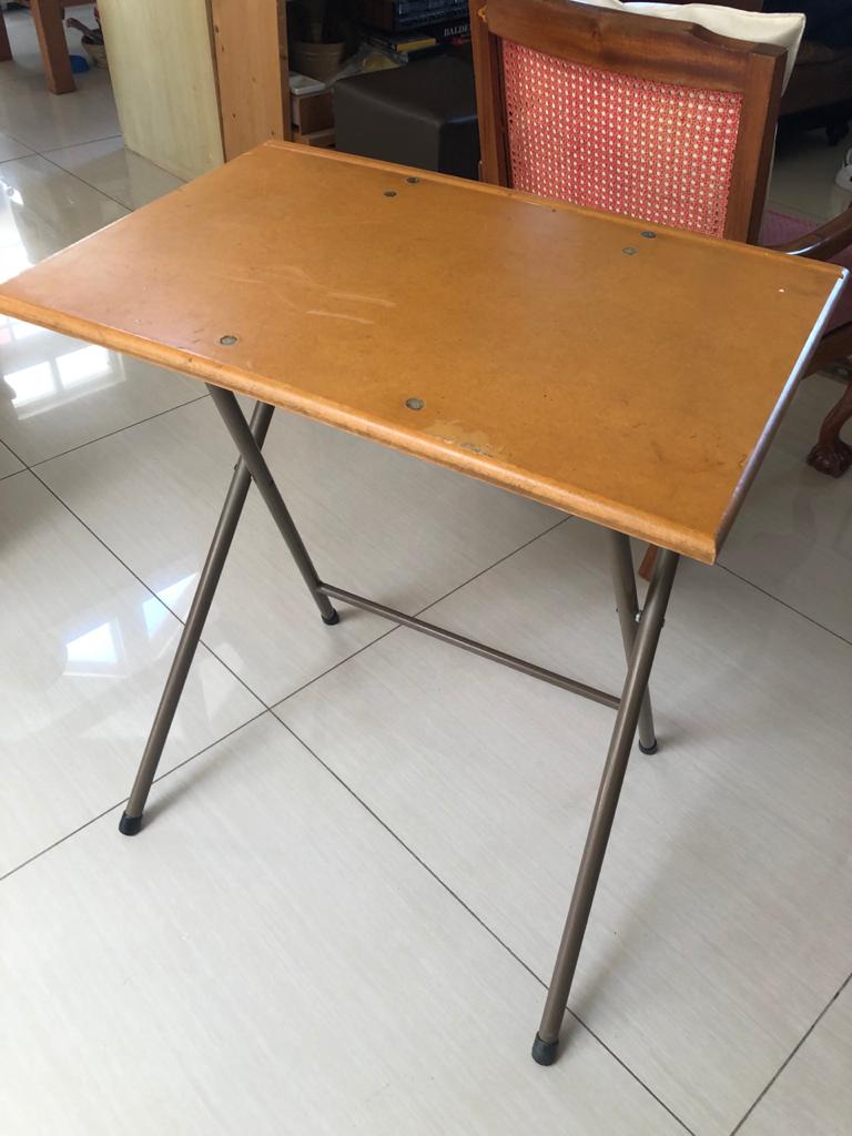 Folding Desk Work Table For A Student Or For A Beautician Nail