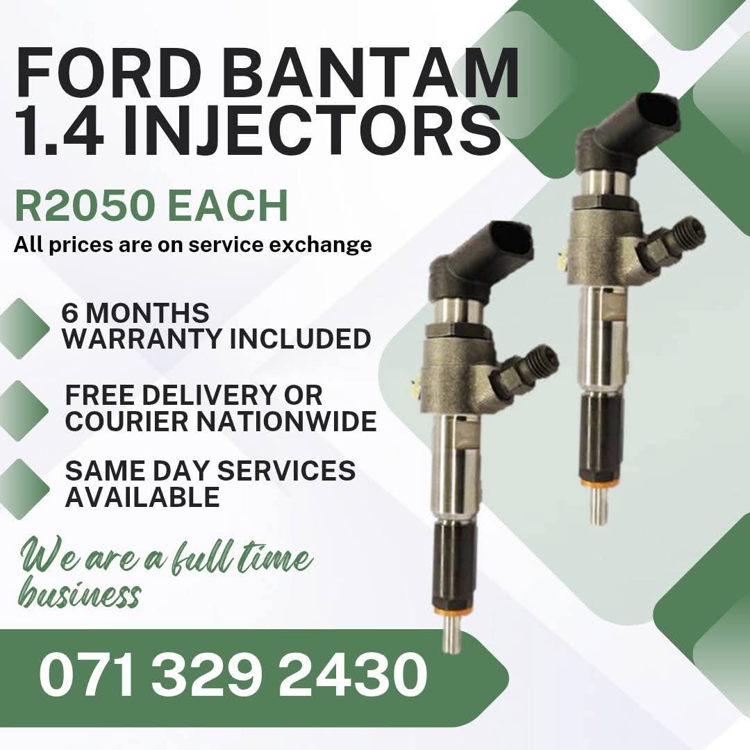 FORD BANTAM 1.4 INJECTORS FOR SALE WITH WARRANTY INCLUDED - Private Seller FORD BANTAM 1.4 INJECTORS FOR SALE WITH WARRANTY INCLUDED - Private Seller