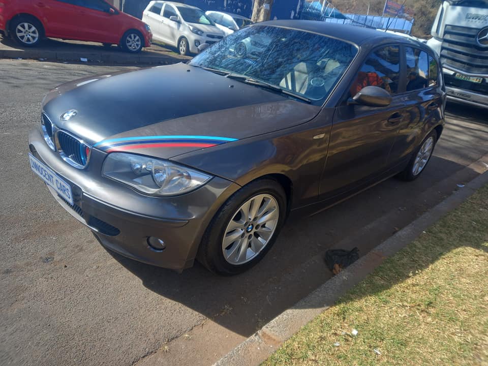 2007 BMW 120i ENGINE PETROL, AUTOMATIC, GREY COLOR, MILEAGE 148000KMS