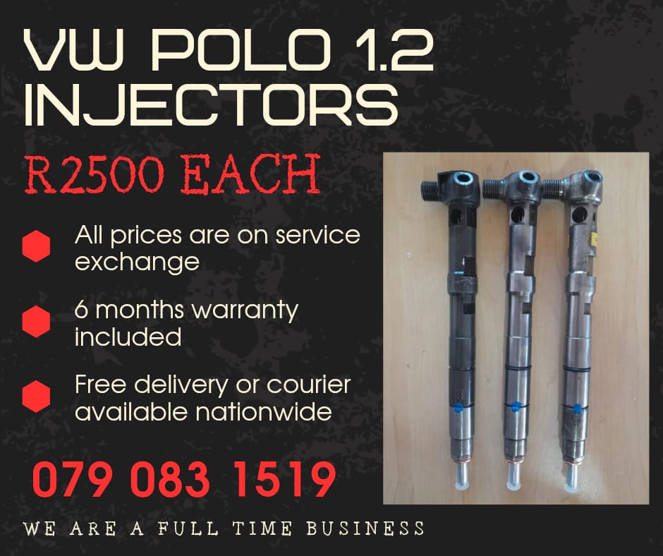 VW POLO 1.2 INJECTORS FOR SALE WITH WARRANTY - Private Seller