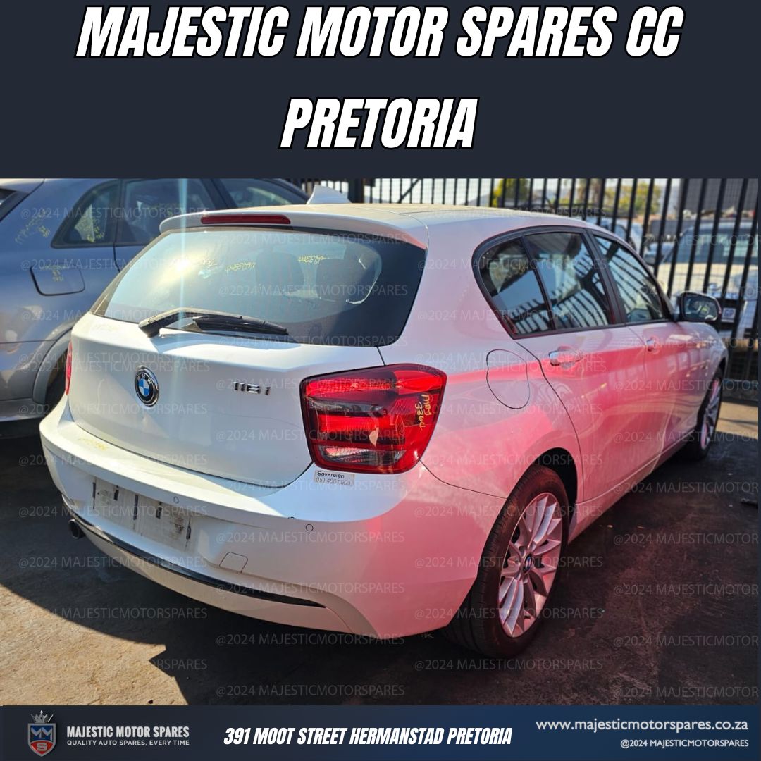 2014 BMW 116i F20 Stripping for Spares