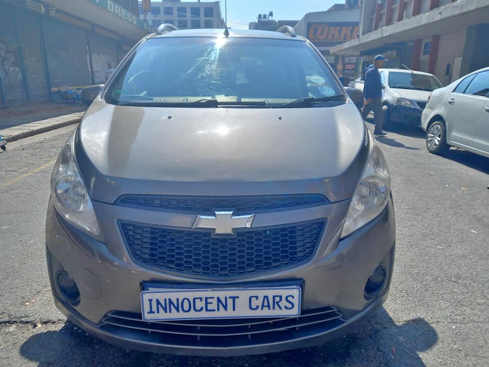2012 CHEVROLET SPARK 1.2 PETROL, MANUAL, GREY COLOR,  MILEAGE