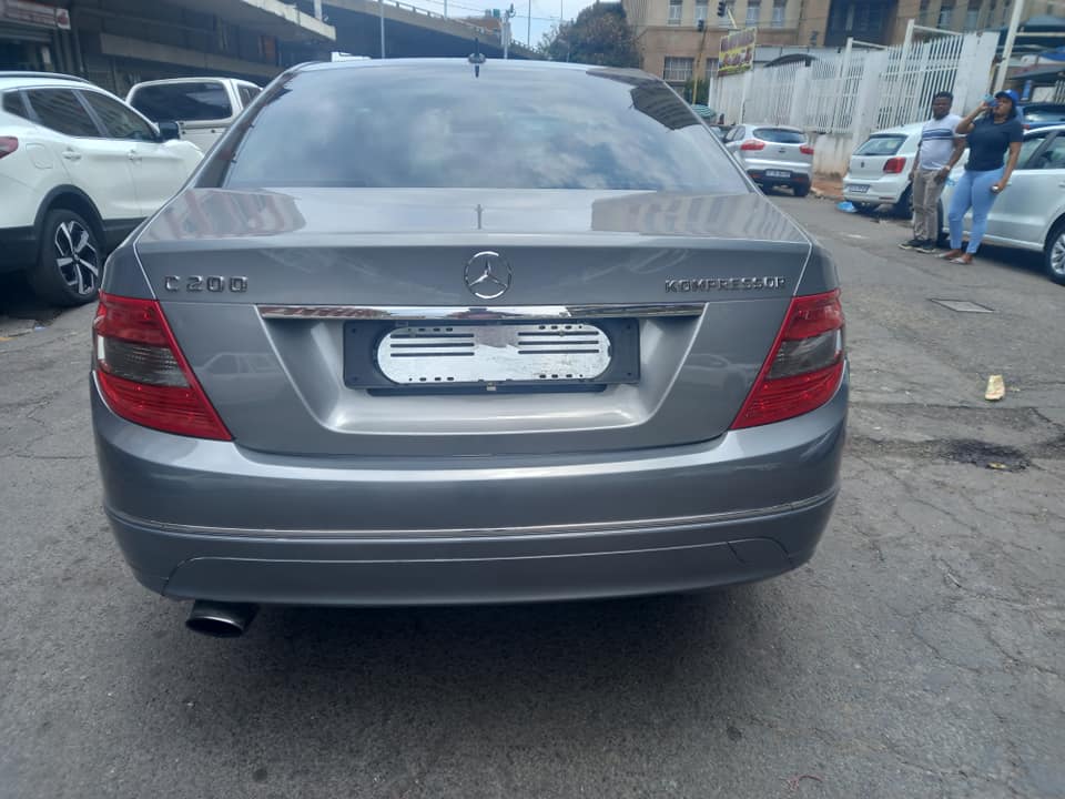 2008 MERCEDES BENZ C200 PETROL, AUTOMATIC, KOMPRESSOR, GREY COLOR, 105000KM,SUNROOF
