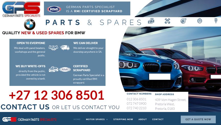 BMW SPARES & PARTS NOW AVAILABLE - Private Seller BMW SPARES & PARTS NOW AVAILABLE - Private Seller