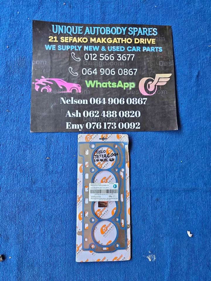 VW Polo / Jetta 6 2009 + Gasket Head