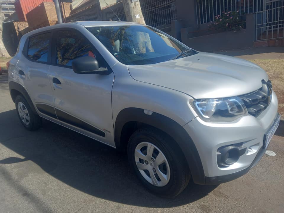 2019 RENAULT KWID 1.0 ENGINE PETROL, MANUAL, 56000KMS  SILVER COLOR