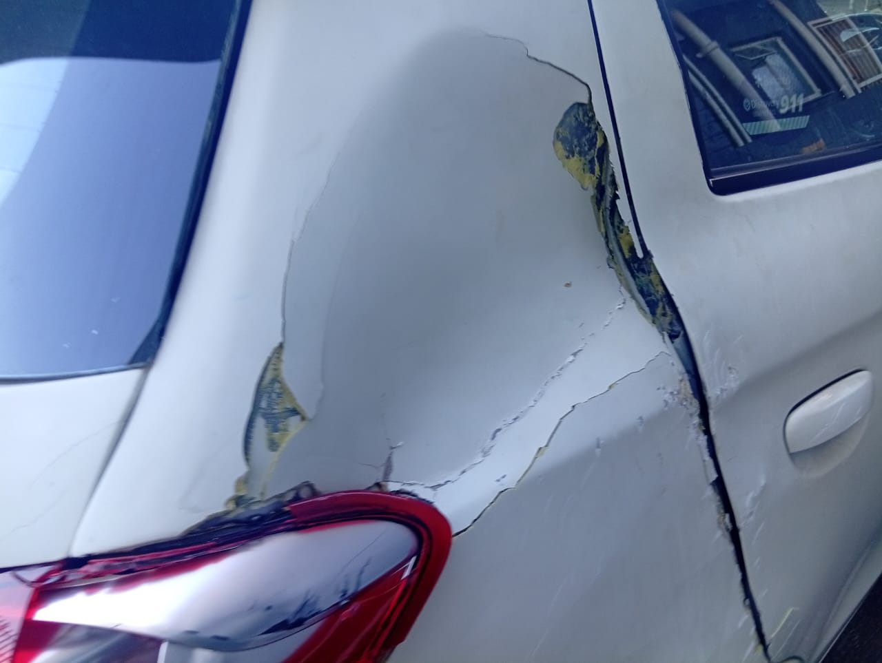 2014 accident damage mitsubishi mairage