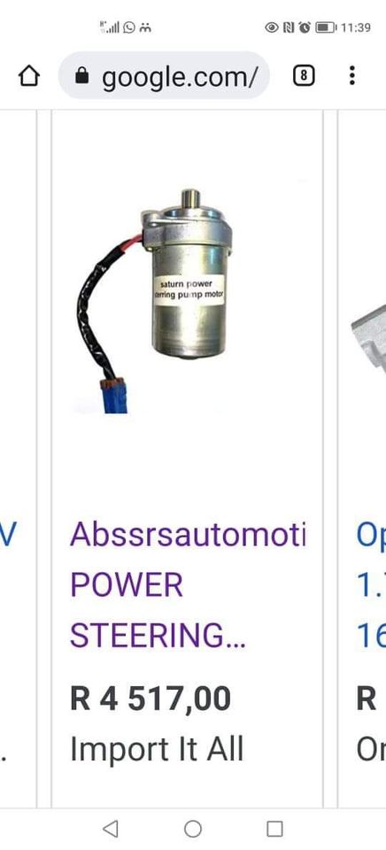 Opel corsa 1.7 TDI powersteering pump - Private Seller