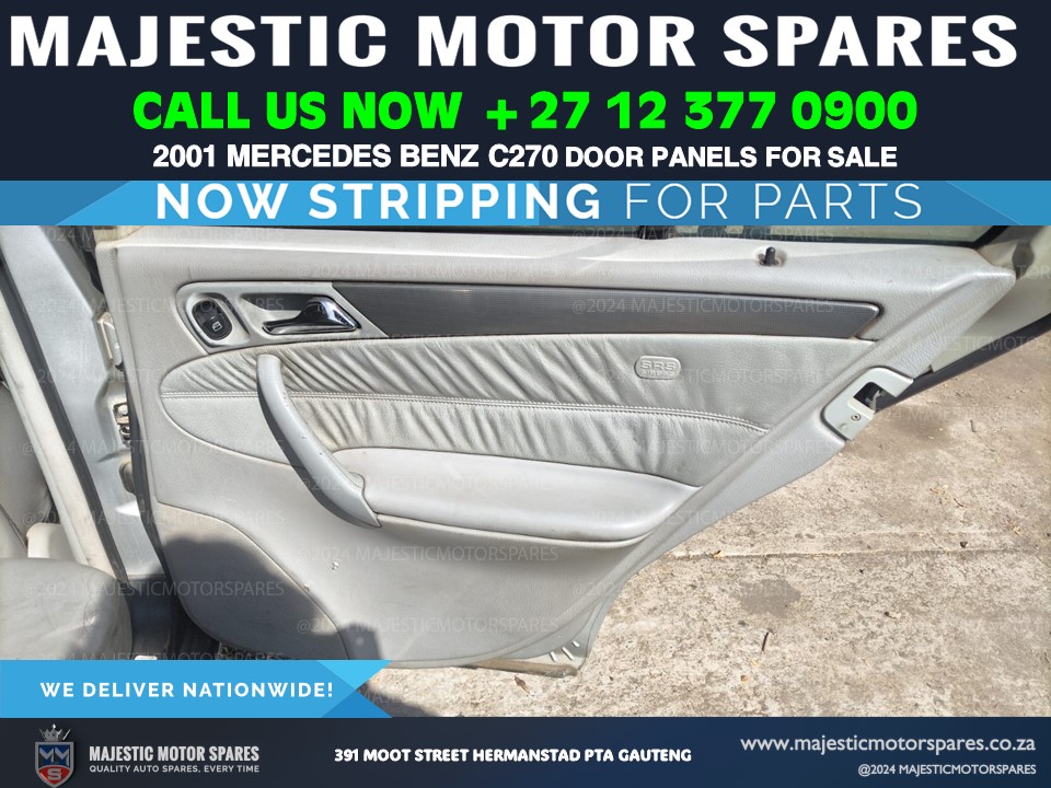 For Sale: Grey Interior Door Panels for 2001 Mercedes-Benz C270 CDI (Used) - Private Seller For Sale: Grey Interior Door Panels for 2001 Mercedes-Benz C270 CDI (Used) - Private Seller