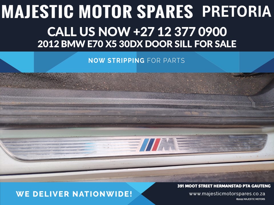 BMW X5 E70 30dx door sill for sale used - Private Seller